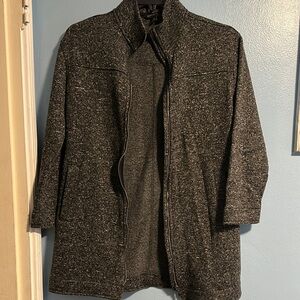Banana Republic Dark Gray Trench Coat